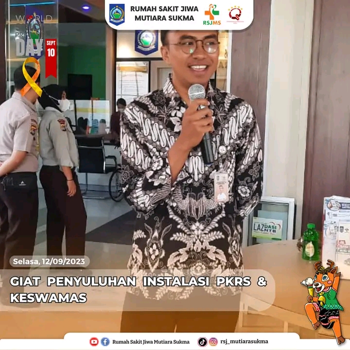 GIAT PENYULUHAN INSTALASI PKRS & KESWAMAS : KEGIATAN REHABILITASI SOSIAL